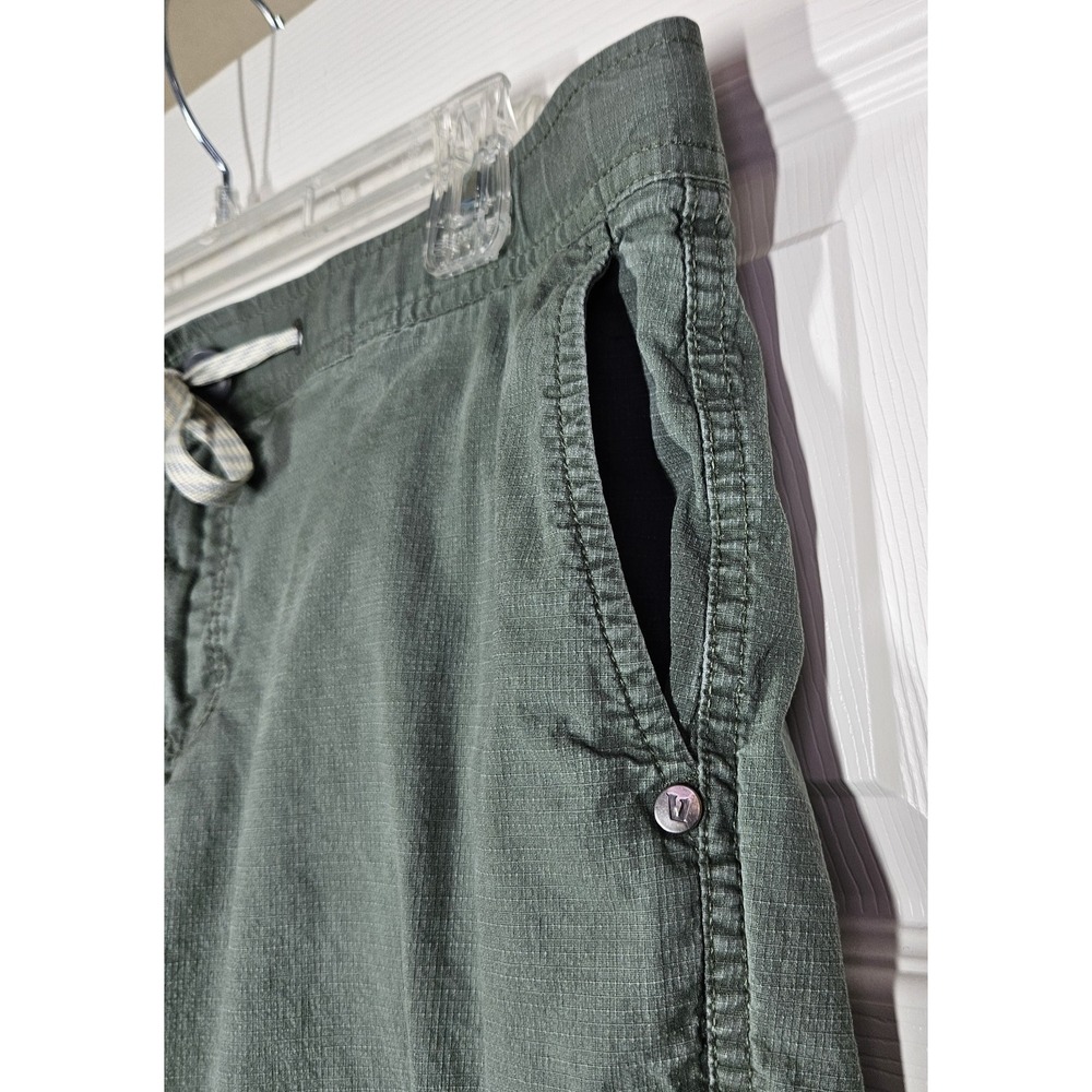 Vuori Pants Womens Ripstop Climber Large Army Green Hiking Athleisure Outdoor - Picture 4 of 12